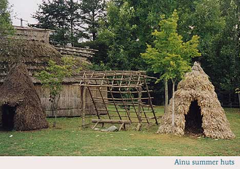 Ainu summer huts