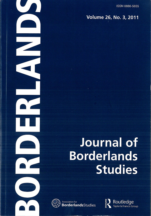 Special section on Japan's Border Issues in the latest edition of the Journal of Borderlands Studies