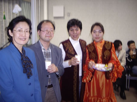 The author: second from the right at the SRC
year-end party