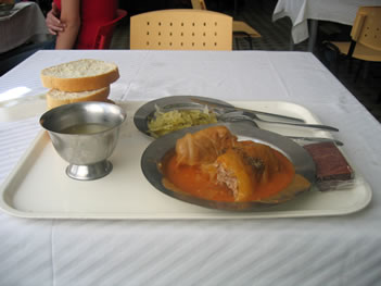 ある日の昼食